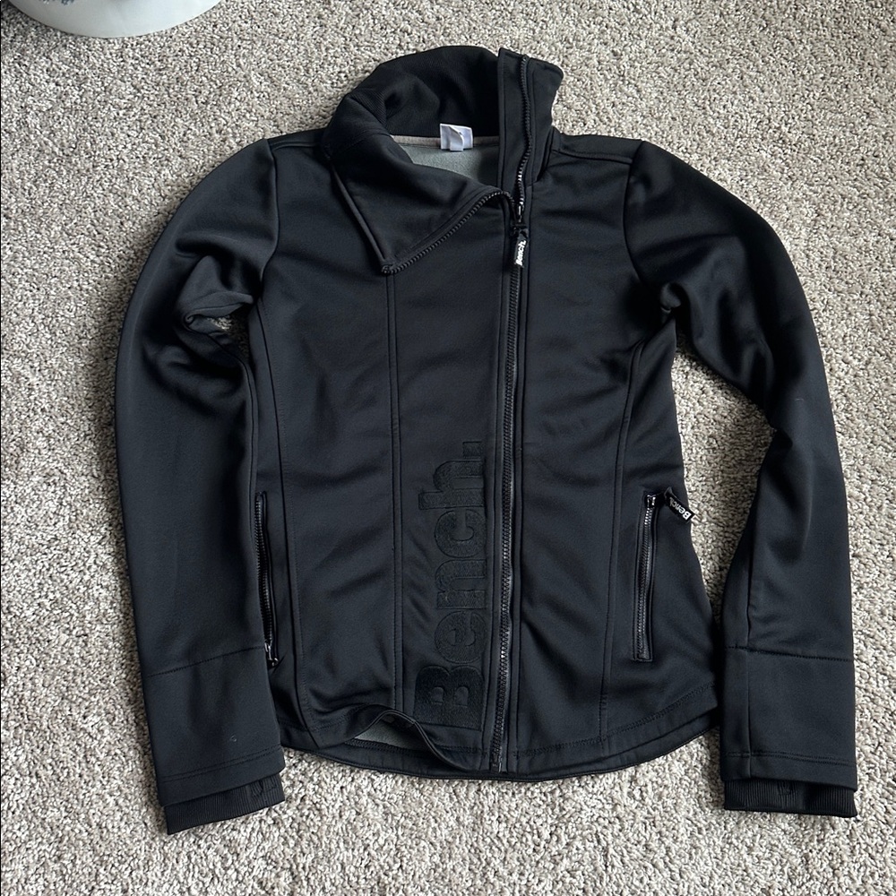Bench Black High-Collar Jacket